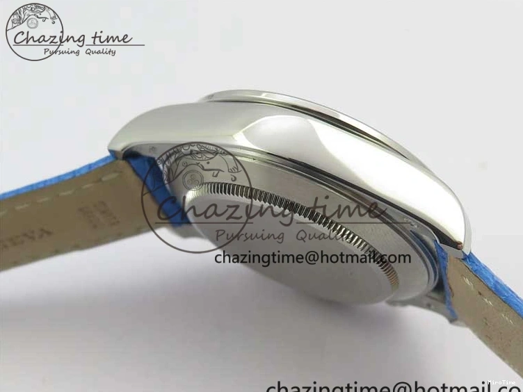 MiroTime 0215 Elegant Daytona 116519 OXF Best Edition Blue Dial on Blue Leather Strap A 3073